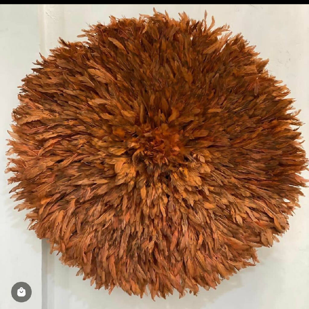 Bamileke Juju feathers wholesale.