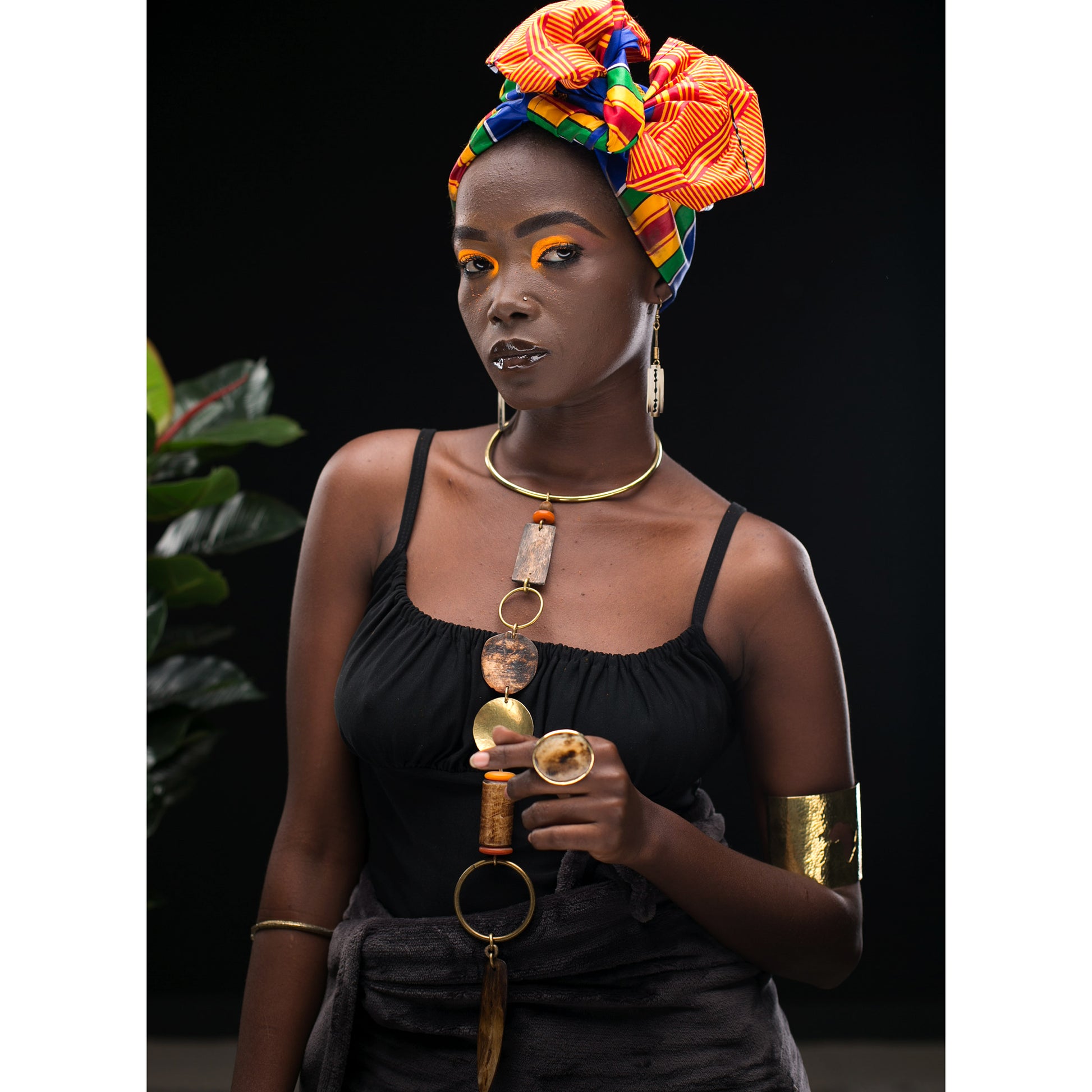 African Earrings|African Traditional Jewelry - Mawu Africa
