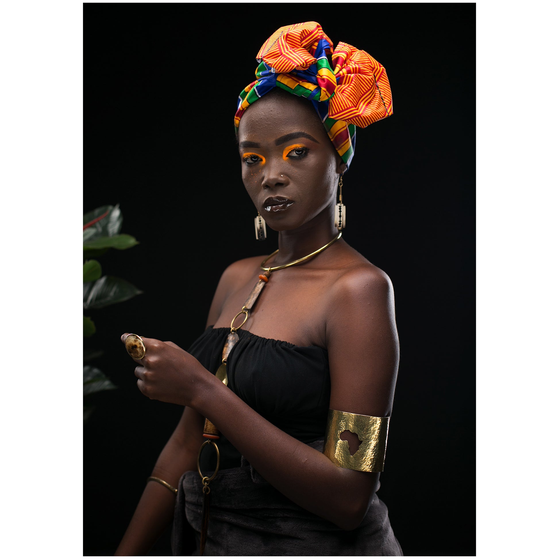 African Earrings|African Traditional Jewelry - Mawu Africa