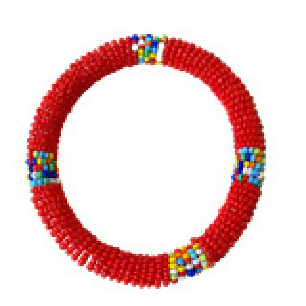 Beaded African unisex bracelet