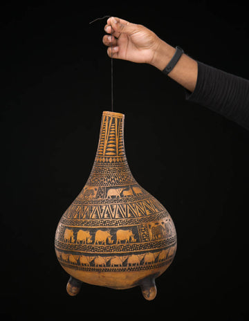 Decorative African Gourd| Natural Color