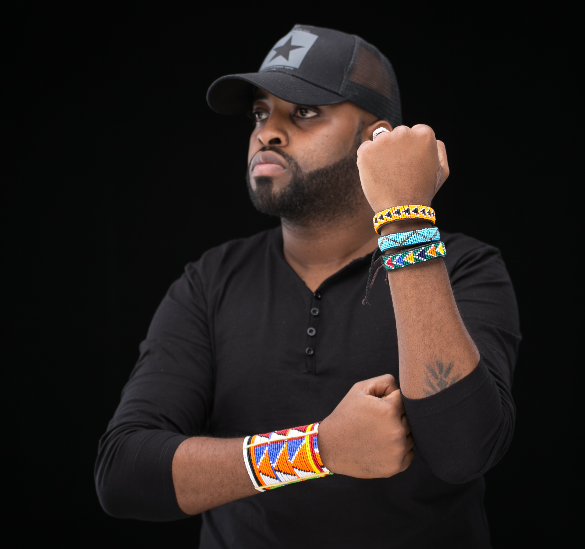 Wakanda Tribal Beaded Bracelet - Authentic African handicrafts | Clothing, bags, painting, toys & more - CULTURE HUB by Muthoni Unchained