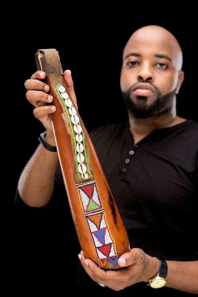 Decorative Maasai Gourd