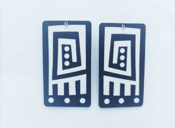 Tribal style earrings