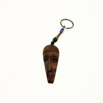 African Wooden Keyholder