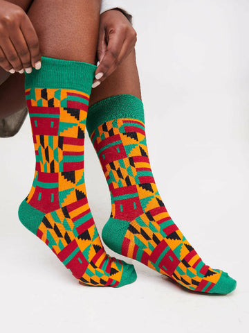 Kente Socks