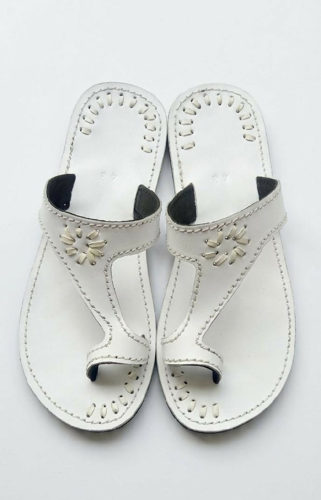 Kipekee Artisan – Handmade – Genuine Leather African Sandals - Mawu Africa