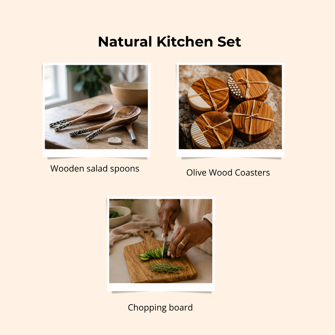 Natural Kitchen Gift Set | Gifts For Her | Mother's Day Gift - Mawu Africa