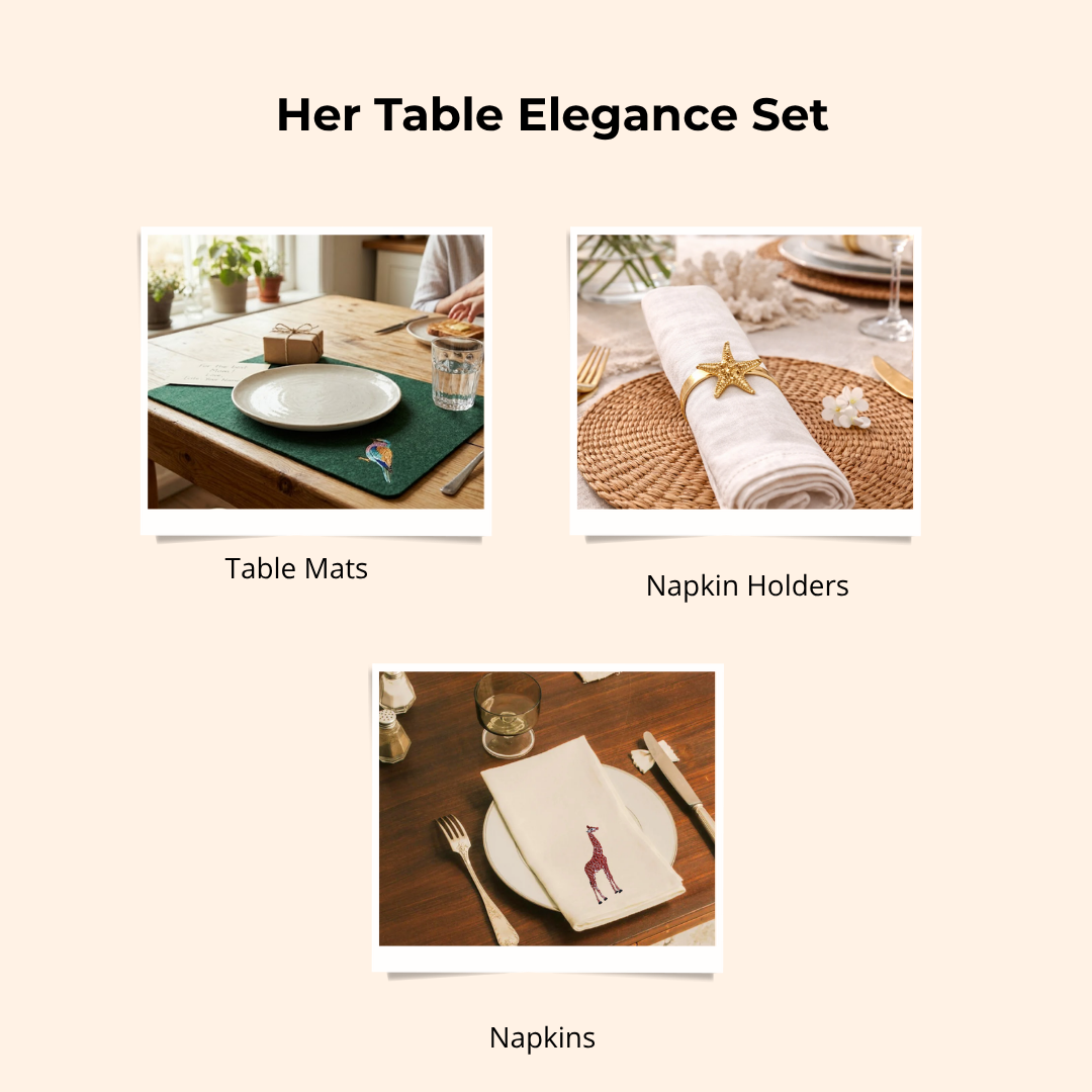 Her Table Elegance Gift Set | Gifts For Her | Mother's Day Gift - Mawu Africa