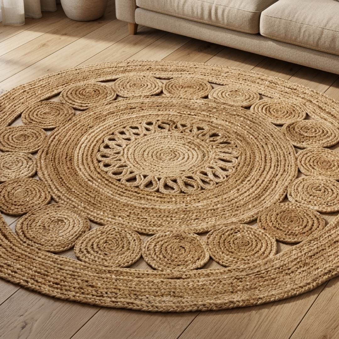 Moran Decorative Sisal Rope Rug | Sisal Rugs Kenya - Mawu Africa