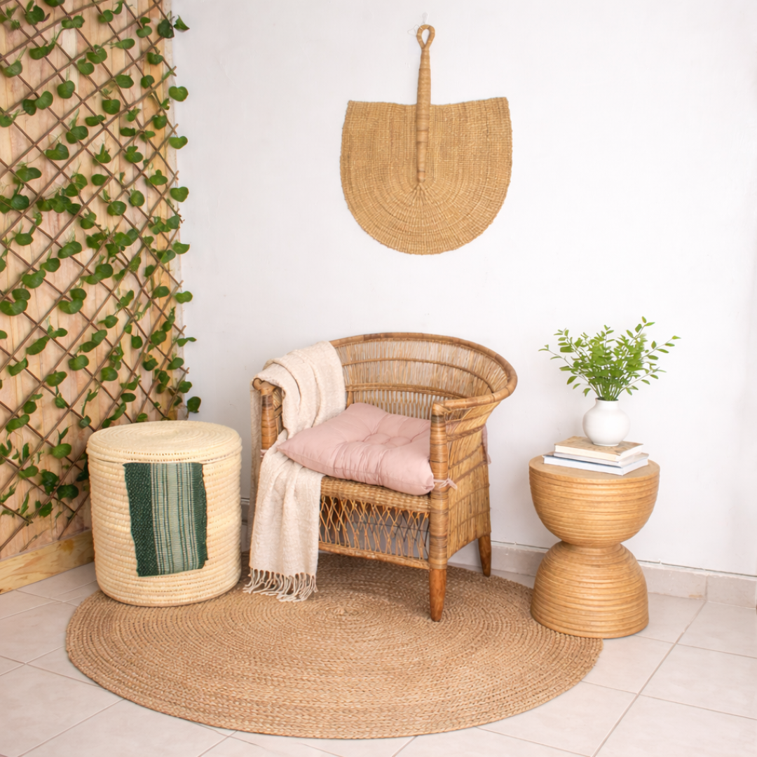Malawi Cane Chairs - Single - Mawu Africa