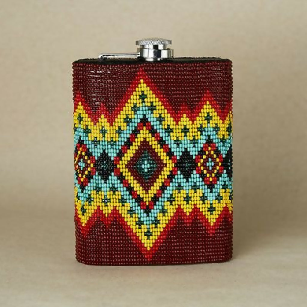 Beaded hip flask - Mawu Africa