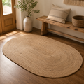 Liyambo Oval Sisal Rope Rug| Sisal Rugs Kenya - Mawu Africa