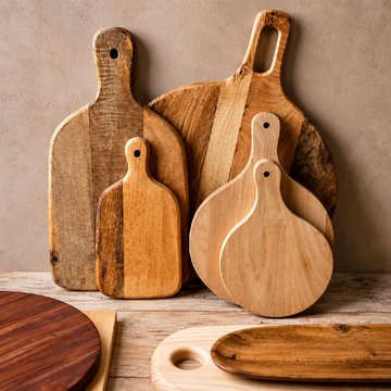 Handmade Olive Wood Chopping Board – Artisan Wooden Kitchen Board