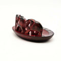 Tri Elephant Soapstone Bowl - Mawu Africa