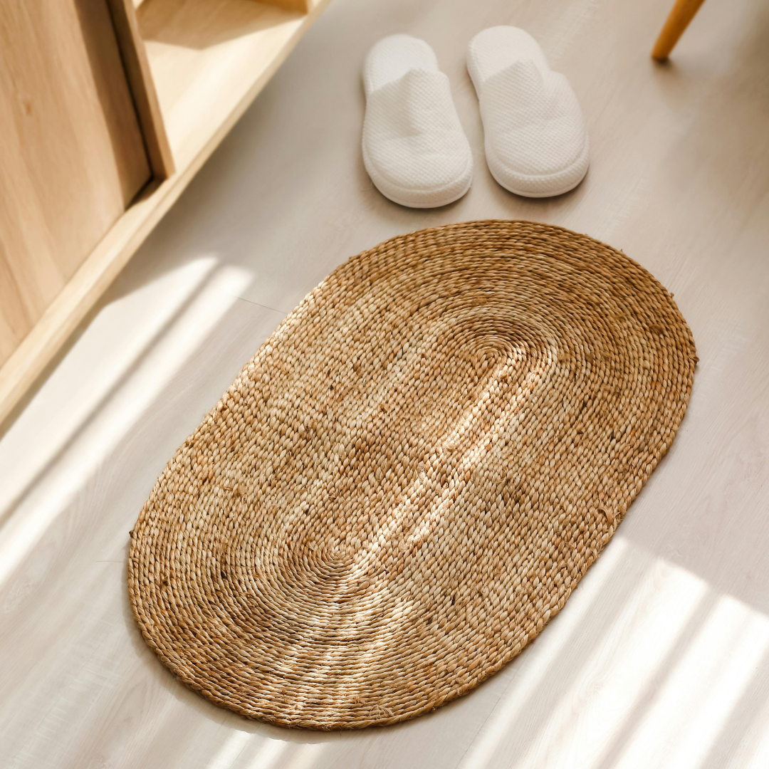 Liyambo Oval Sisal Rope Rug| Sisal Rugs Kenya - Mawu Africa