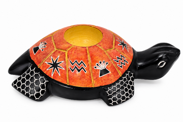 Soapstone Turtle Candle Holder