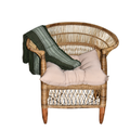 Malawi Cane Chairs - Single - Mawu Africa