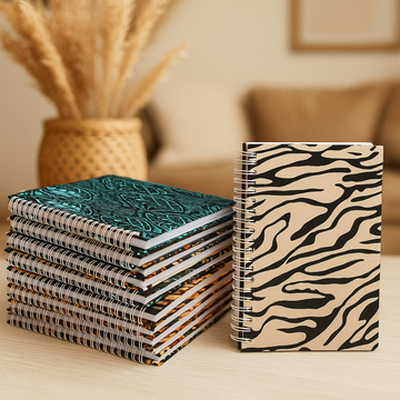Ankara Notebook | Custom Ankara Notebooks | Corporate Gifts & Events | Logo Branding Available