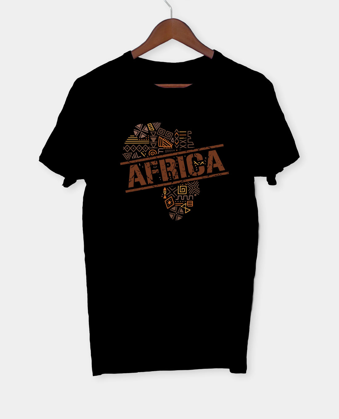 Africa Print T-shirt | Unisex