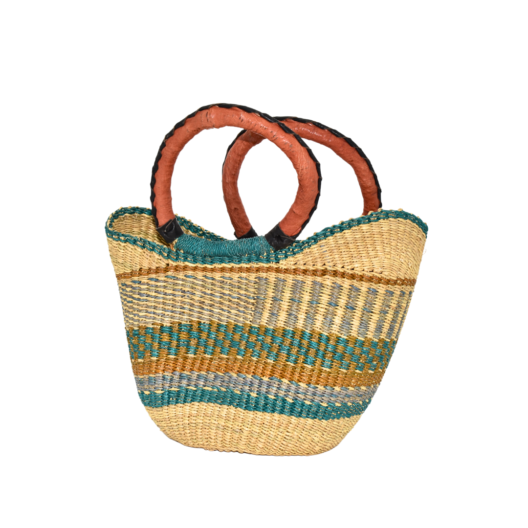 Bolga U-Shopper Basket - Small