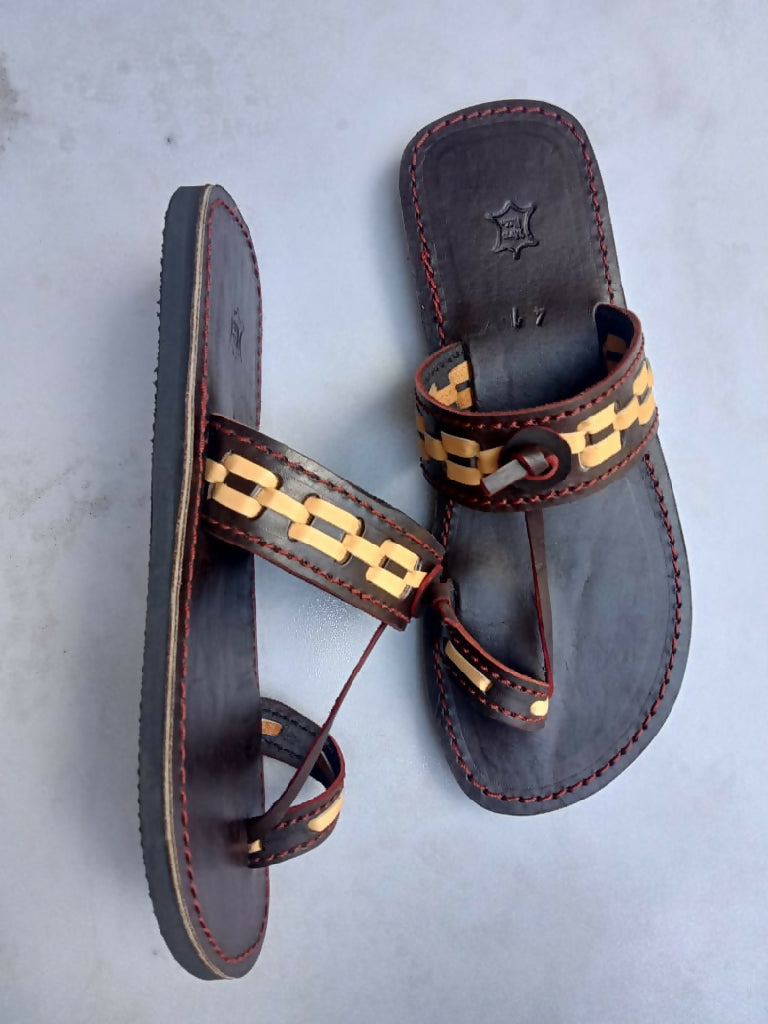 Men Leather sandals