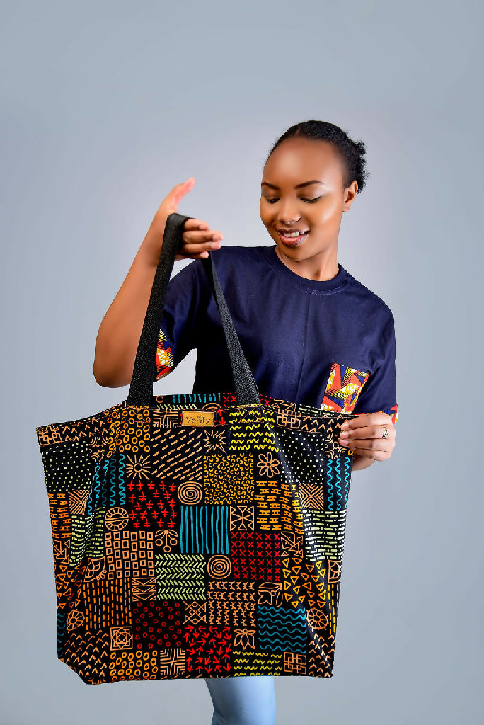 Multicoloured African Bag