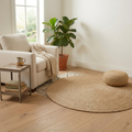 Liyambo Round Sisal Rope Rug - Mawu Africa