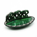 Tri Green Elephant Bowl| Soapstone Bowl - Mawu Africa