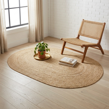 Liyambo Oval Sisal Rope Rug| Sisal Rugs Kenya - Mawu Africa