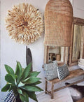 African Feather Juju Hat/Bamiléké Ceremonial Wall Décor - Mawu Africa