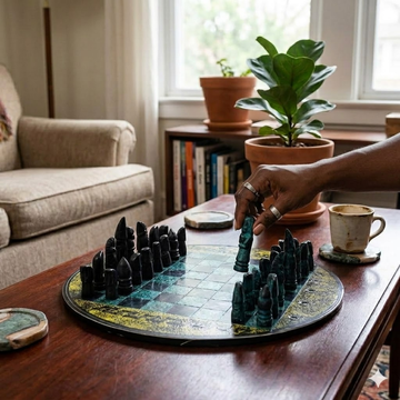 Soapstone chess set | Soapstone Carving