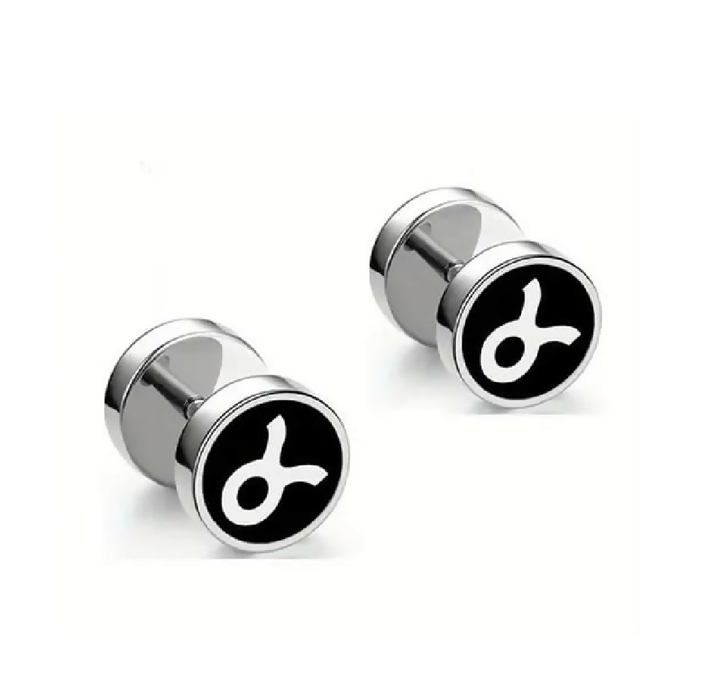 Crid's Crafts - Handmade - Stainless Steel - African - Zodiac Earrings