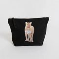 handmade black pouch