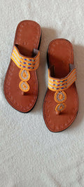 Wedge leather sandals - Mawu Africa