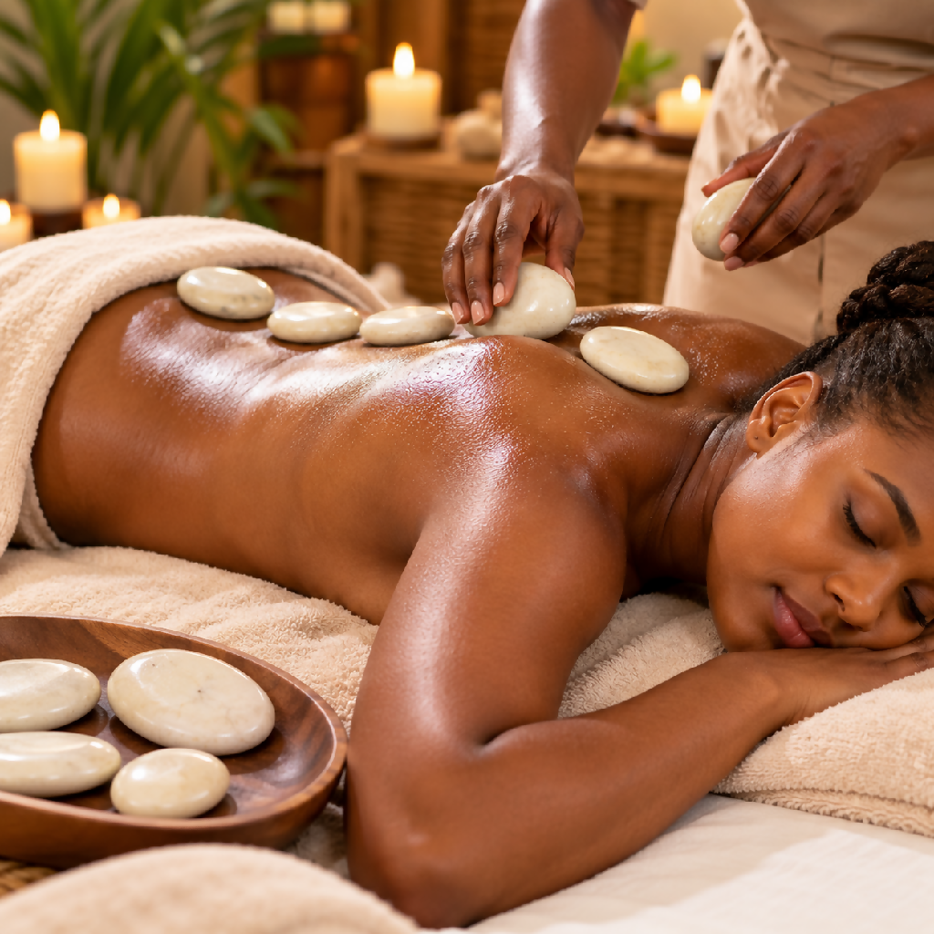 Soapstone Massage Stone - Mawu Africa