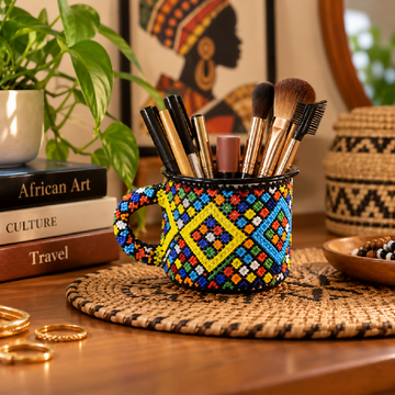 Handcrafted Beaded cup