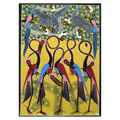 Birds Tingatinga Painting