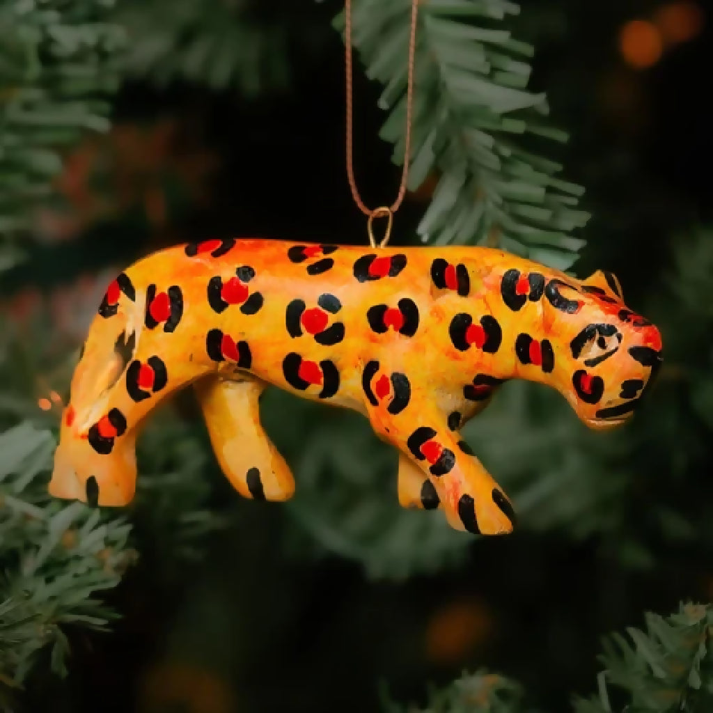 Safari Animals Ornament Set