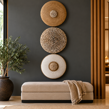 Handmade Beaded Cameroon Shield/ African Wall Décor