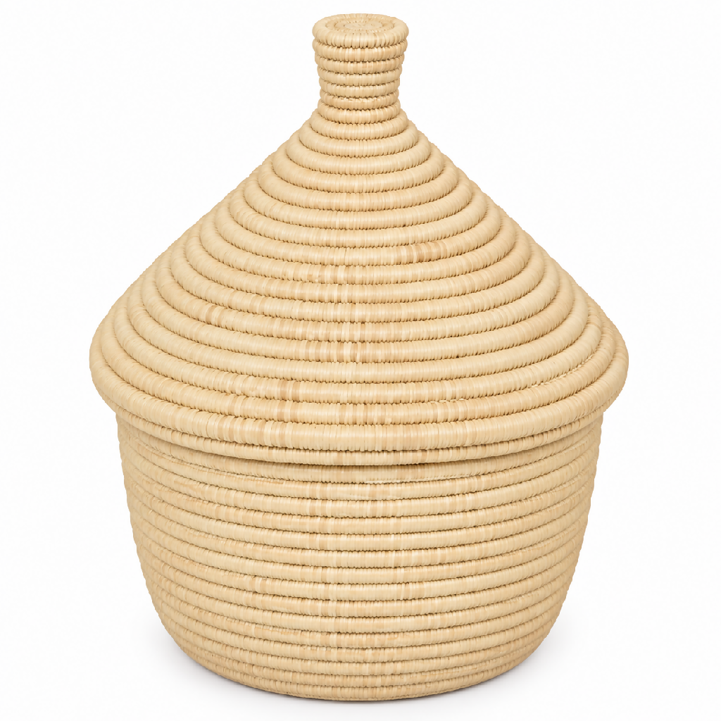 Snack Basket: Raffia- Mawu Africa