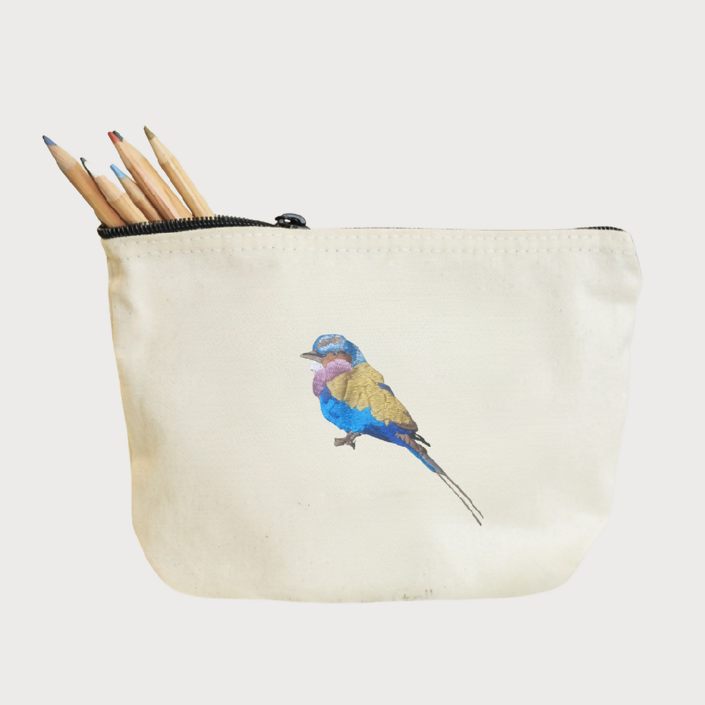 Natural make up pouch