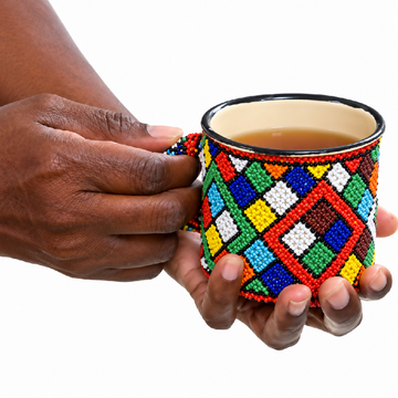 Handcrafted Beaded cup