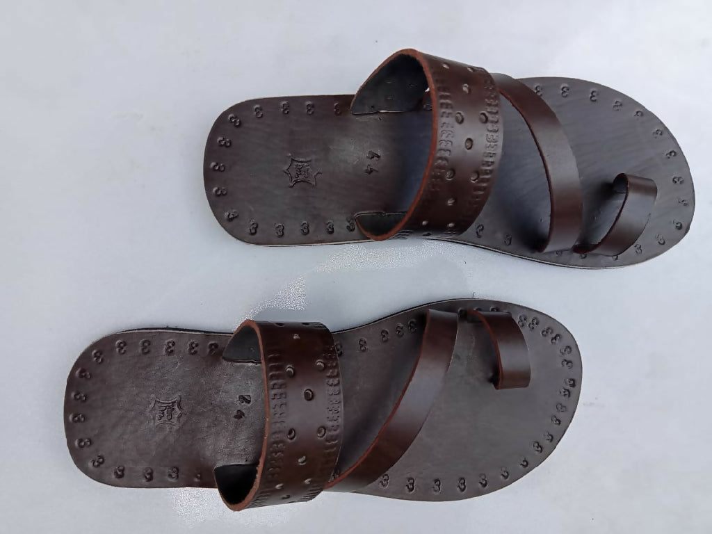 Men leather sandals