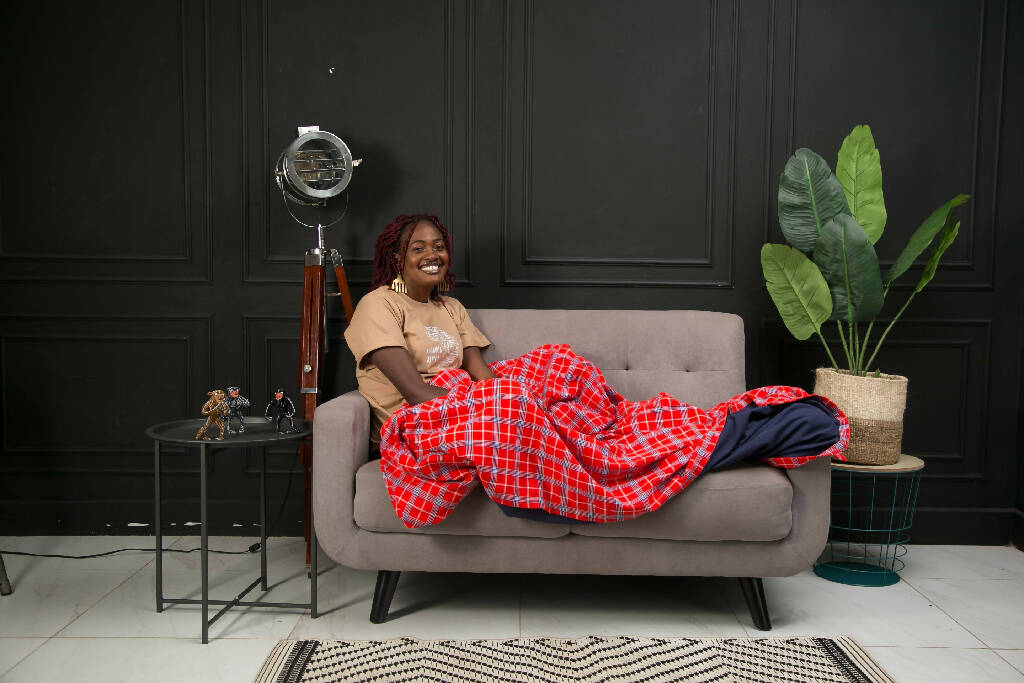 Picnic Blanket | Maasai Fleece Blanket - Mawu Africa