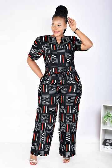 Pati pallazo and top set