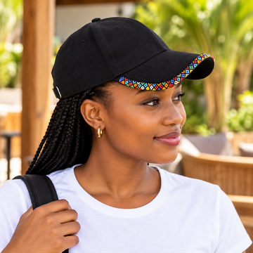 Handcrafted Beaded Cap/Decorative Fashion Accessory