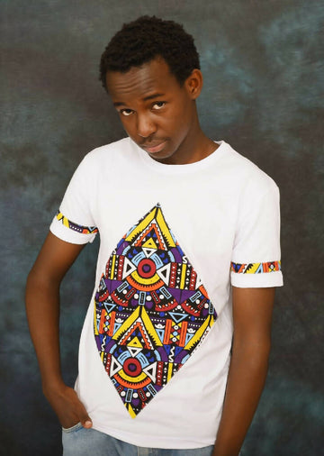 African Diamond Ankara T shirt