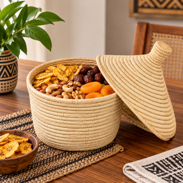 Raffia Snack Basket | Natural