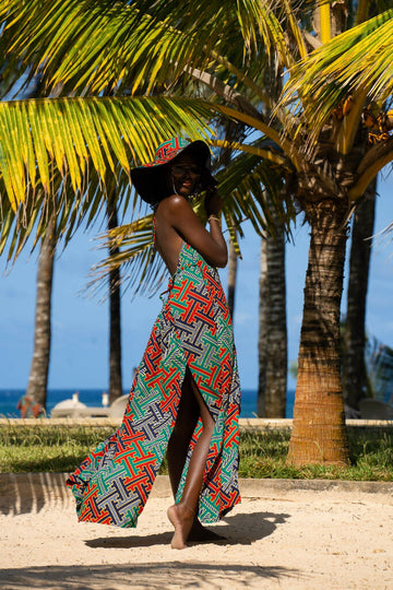 Zamu Open Back Dress